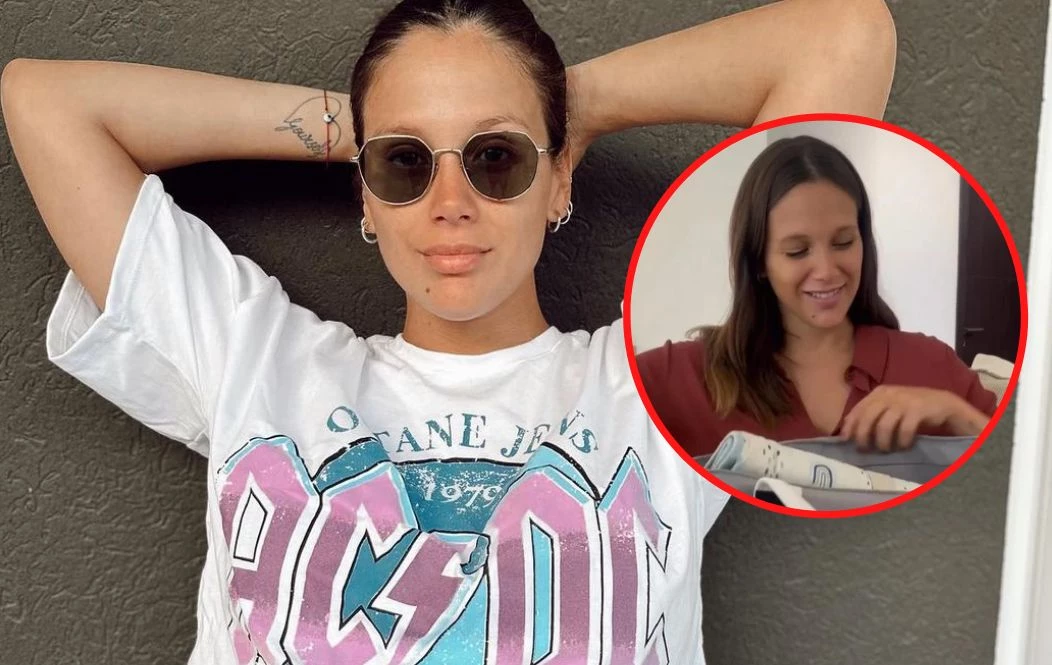 Barby Vélez armó el bolso para recibir a Salvador