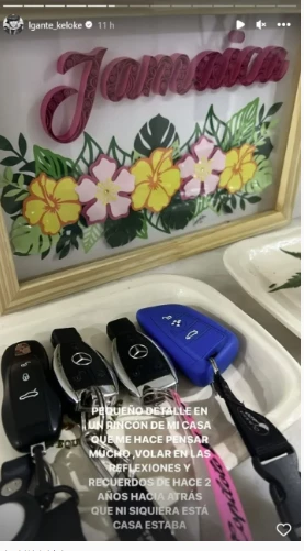 L-Gante reflexionó sobre su nueva Ferrari