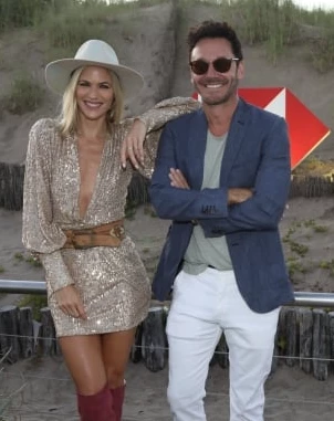 El evento que compartieron Pia Slapka y Vicuña