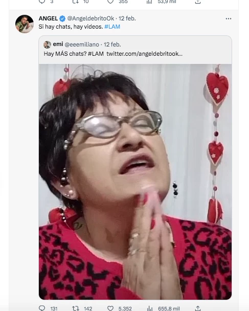 De Brito aseguró que tienen videos de Bal