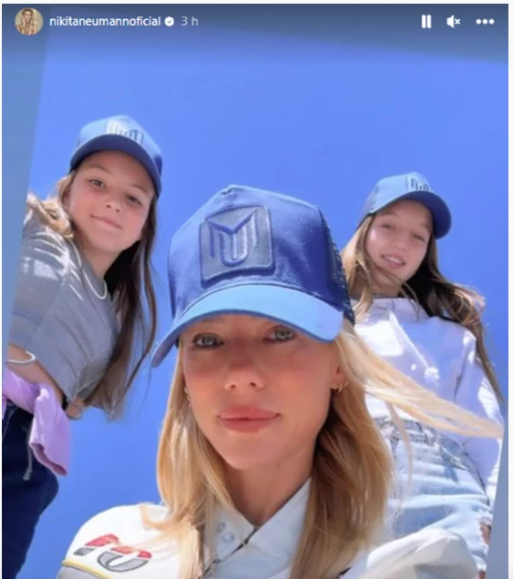 Nicole está el fin de semana en Córdoba con sus hijas pero sin Indiana