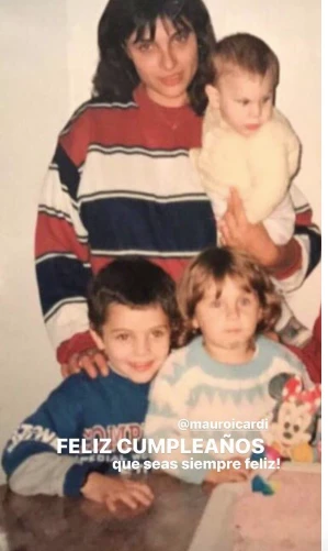 El saludo de Ivana Icardi a Mauro por su cumpleaños