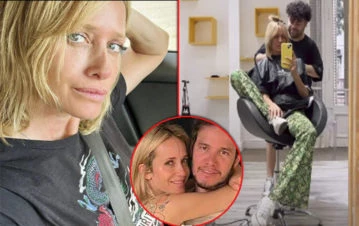 Julieta Prandi se sometió a un profundo cambio de look por pedido de Emanuel Ortega: "Es otra persona"