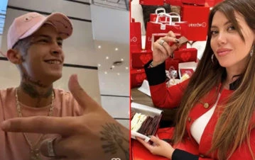 L-Gante le envió un mensaje muy picante a Wanda Nara por el Día de los Enamorados