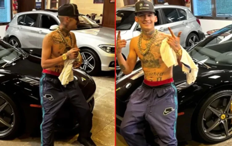 L-Gante pagó medio millon de dolares por un auto