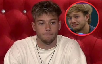 El llanto de Nacho al ver el regalo que su papá le llevó a Gran Hermano