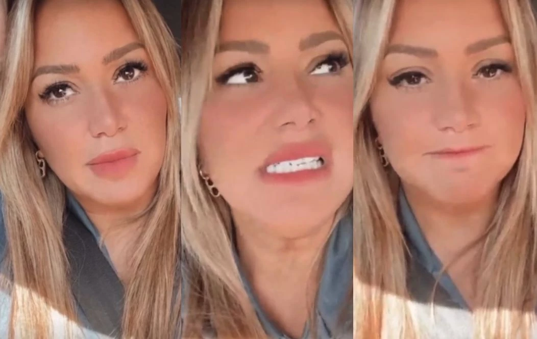 La furia de Karina La Princesita tras quedar varada en una protesta