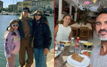 La hija mayor de Nicole Neumann se reencontró con Cubero mientras su mamá sigue en Europa