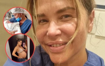 Las fotos inéditas del nacimiento de Salvador, el hijo de Barbie Vélez