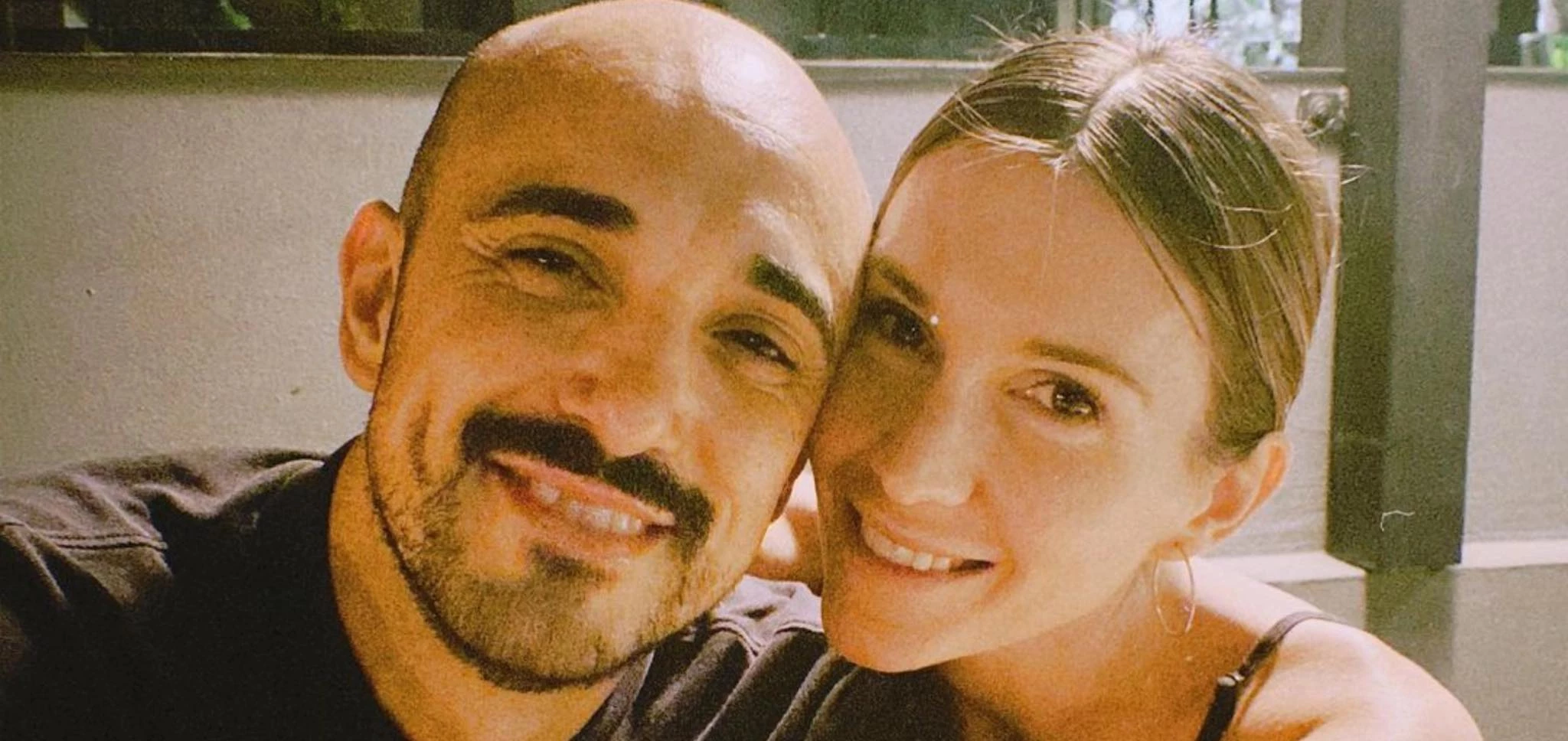 Abel pintos y su esposa