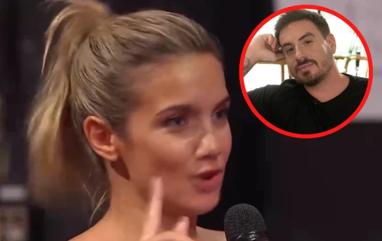 Naza Di Serio al revelar chats con Fede Bal