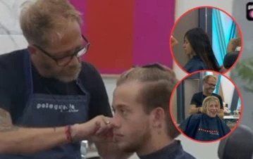 Rodo sacó su chapa de peluquero y le cambió el look a los participantes de Gran Hermano