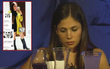 Se filtró una escandalosa foto de Romina de Gran Hermano usando una cartera de... ¡600 mil pesos!