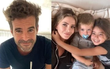 ¡Un tierno! El video de Nico Cabré jugando con Rufina y Amancio Vicuña que mostró la China Suárez