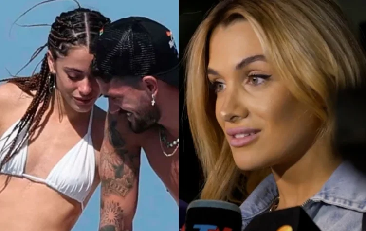 Camila Homs contó qué sintió al enterarse de la relación de De Paul y Tini Stoessel.