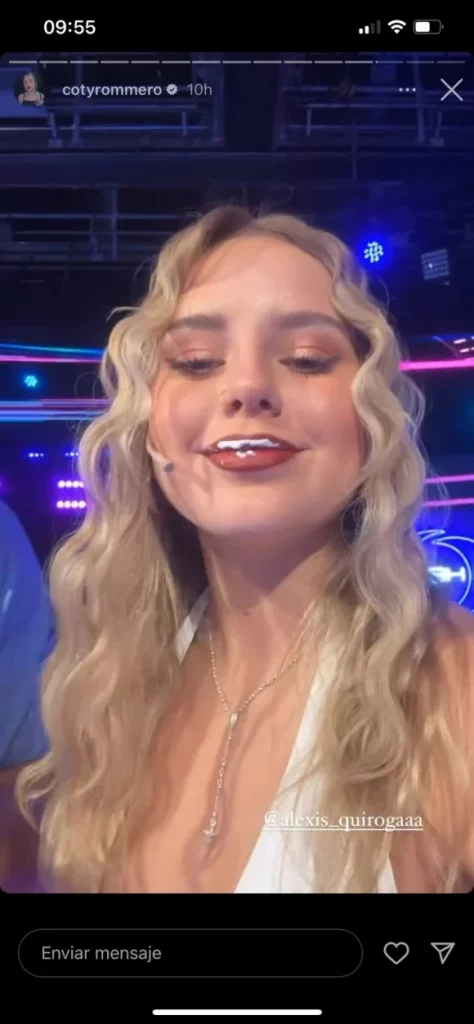 El divertido momento de Coti y Conejo con una torta