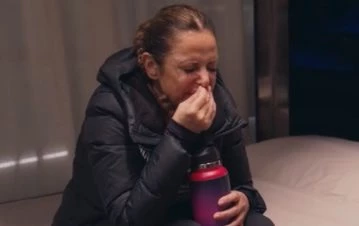 El desconsolado llanto de María Fernanda Callejón por su hija en The Challenge