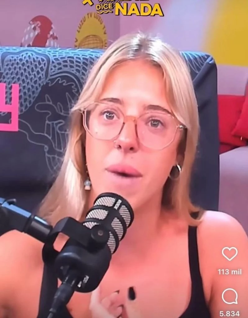 Nati Jota se fue de Luzu