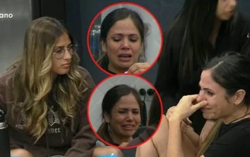 Romina se quebró y lloró por los dichos de Alfa en Gran Hermano