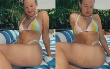 El loquísimo peinado nuevo al que se sometió Stefi Roitman en Miami con "rulos al viento"