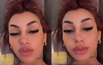 Tamara Báez compartió un video con suero y preocupó a sus seguidores: “Que mal me siento”