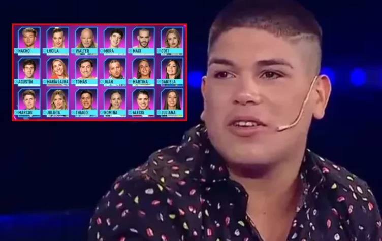 Thiago habló de cada uno de los participantes de Gran Hermano.