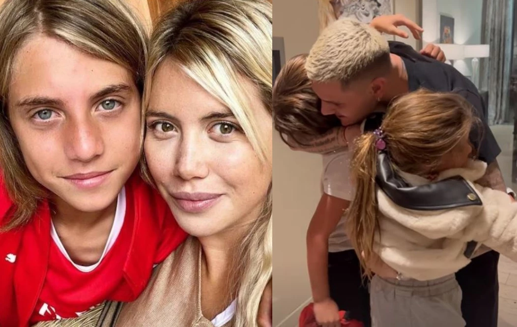 El hijo mayor de Wanda Nara no viajó con sus hermanos a Estambul.