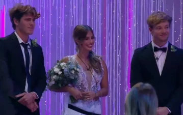 Cómo fue la gran boda entre Nacho, Julieta y Marcos en Gran Hermano