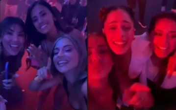 Video: que cantaron Antonela Roccuzzo y Tini Stoessel para llevarse los aplausos en la fiesta de la Selección