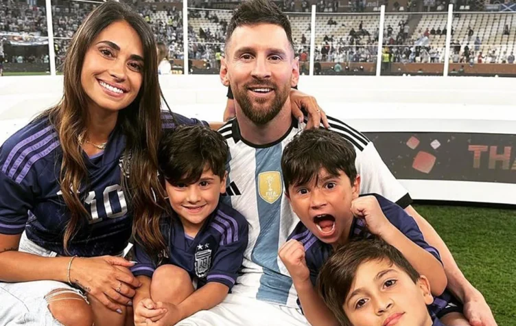 Antonela Roccuzzo mostró la foto más íntima y feliz de la vida privada de Leo Messi