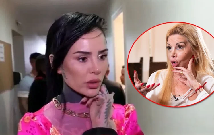 Cande Tinelli enojada con su mama