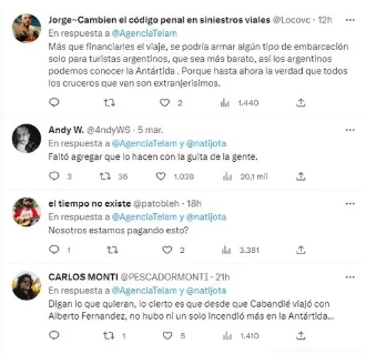 Las críticas contra Nati Jota