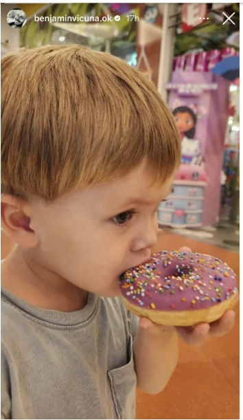 Benja Vicuña mostró qué hizo con sus hijos el fin de semana