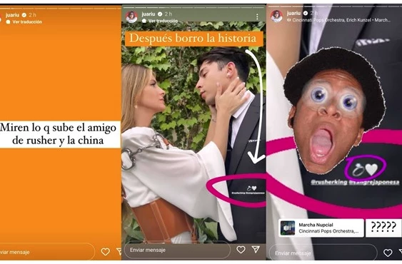 Juariu analizó la boda secreta de la China Suárez