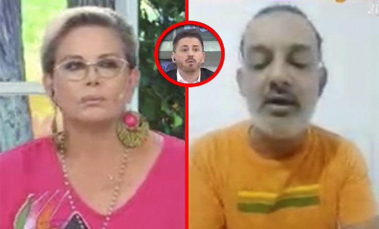 ¡Escándalo al aire! Carmen Barbieri cortó un móvil con Diego Leonardi por sus ataques a Pampito: "No le quiero dar más..."