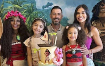 El mega cumpleaños que Mariana De Melo organizó para su hija: "La felicidad que tenemos es..."