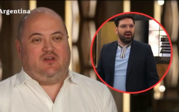 Rodolfo se enfureció con Damián Betular en MasterChef