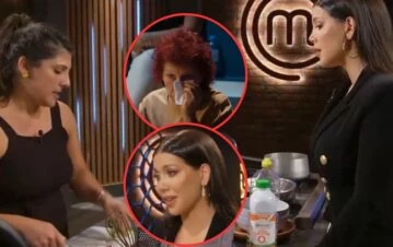 El desconsolado llanto de Wanda Nara en su debut en MasterChef