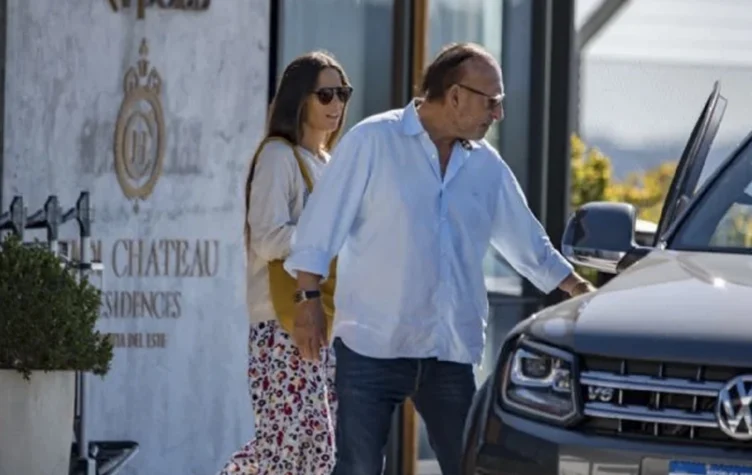 Juana Viale viajes con su novio