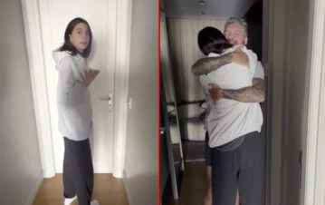 Juanita Tinelli sorprendió a Marcelo Tinelli a horas de su cumpleaños: el video