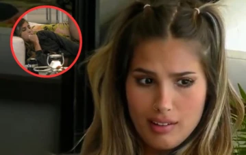 La pose de Julieta dentro de la casa de Gran Hermano que desató un escándalo en redes