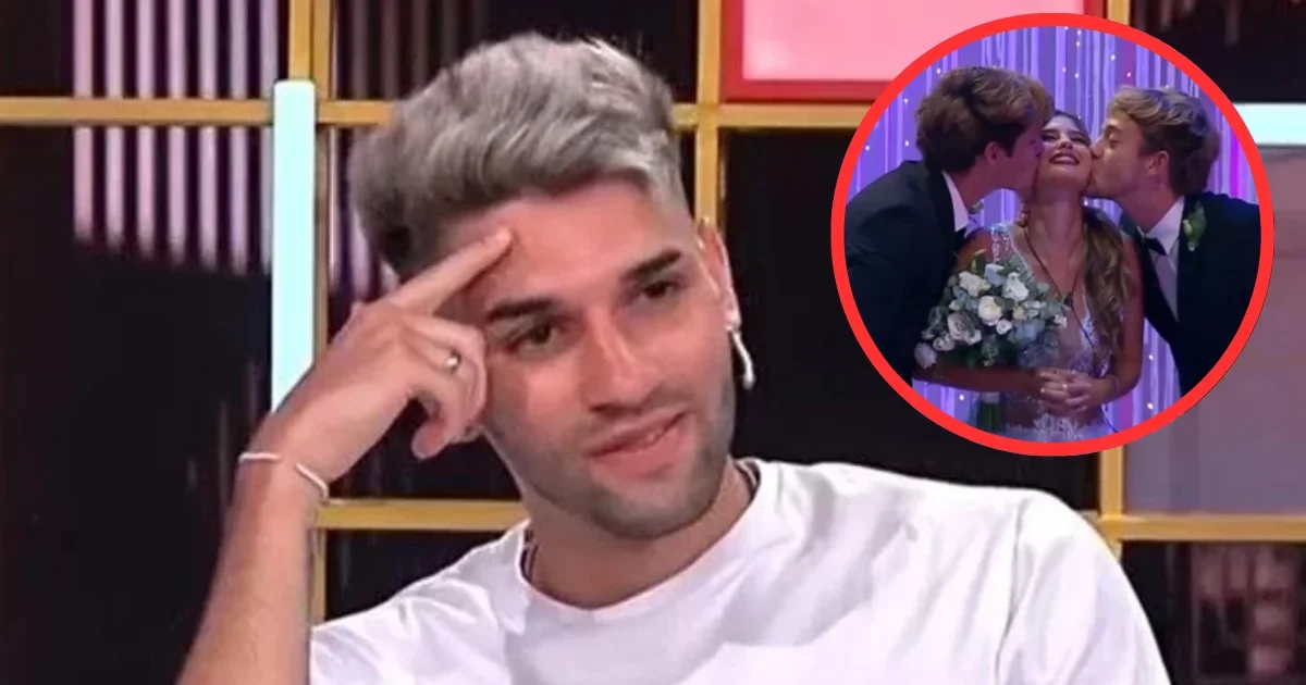 La reacción del novio de Julieta al verla casarse con Marcos en Gran ...