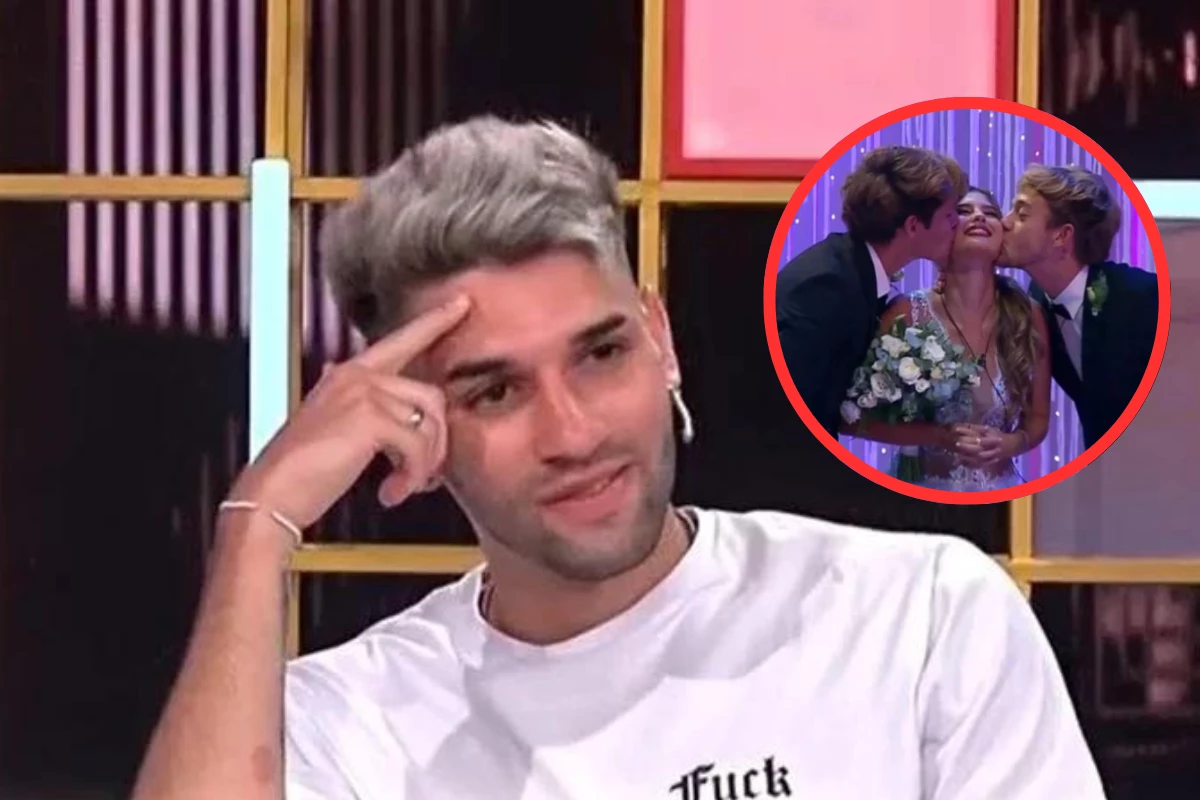 La reacción del novio de Julieta al verla casarse con Marcos en Gran Hermano.