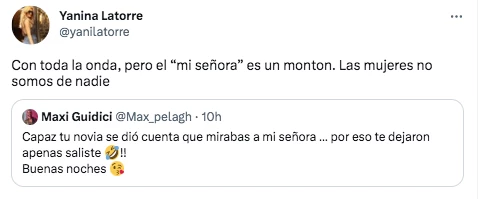 MAXI LE PUSO LOS PUNTOS MAL A HOLDER Y YANINA LATORRE LE DIO PARA QUE TENGA, GUARDA Y REPARTA.