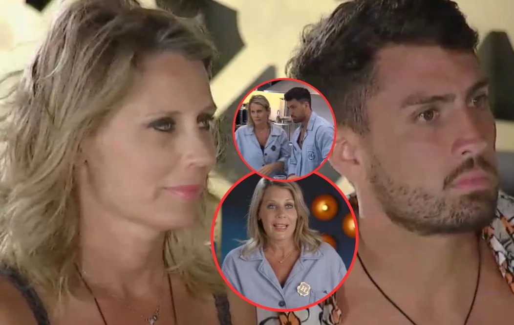 Los palazos de Rocío Marengo a Damián Ávila en El hotel de los famosos