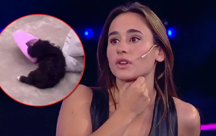 Martina sufrió la travesura de Mora