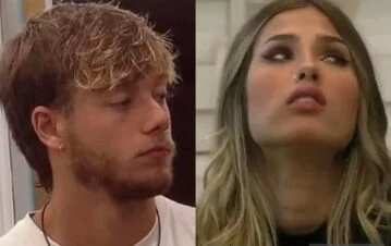 Nacho lastimó a Julieta y estalló el escándalo en Gran Hermano: gritos, insultos y llanto