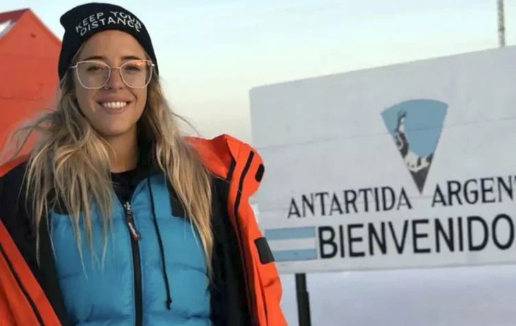 Nati Jota viajó a Antartida