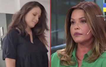 Nazarena Vélez mostró cómo esta su hija Barbie a pocos días de haber dado a luz a Salvador