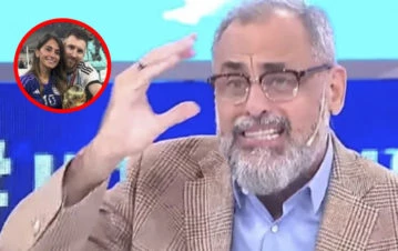 Jorge Rial gritó una frase tremenda sobre el atentado contra Lionel Messi: "El tipo más desagradable del planeta"